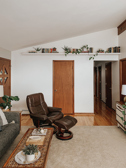 Our New Ultra High Bookshelf Dream Green DIY