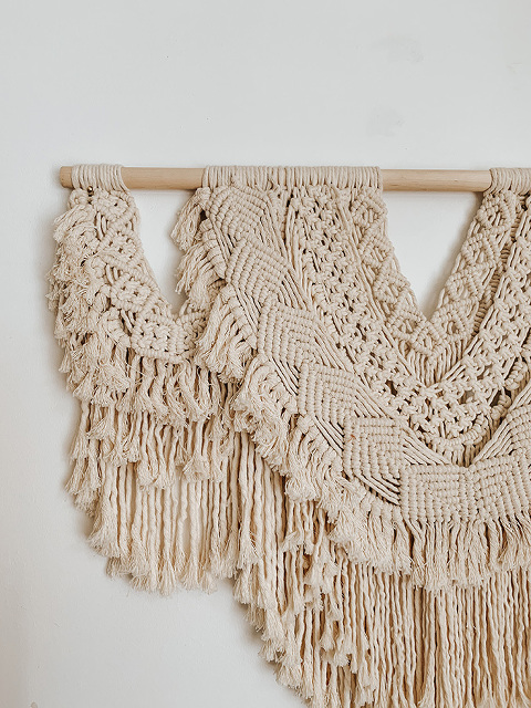 Macrame wall hanging