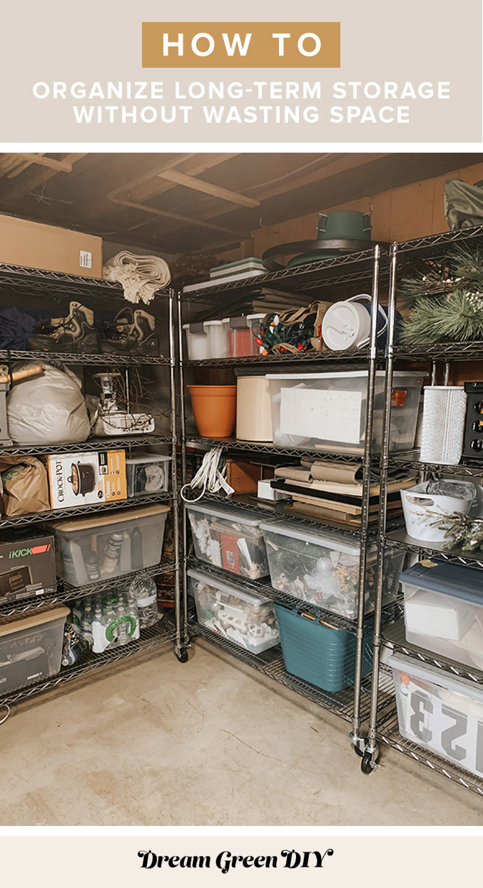 Basement organization ideas