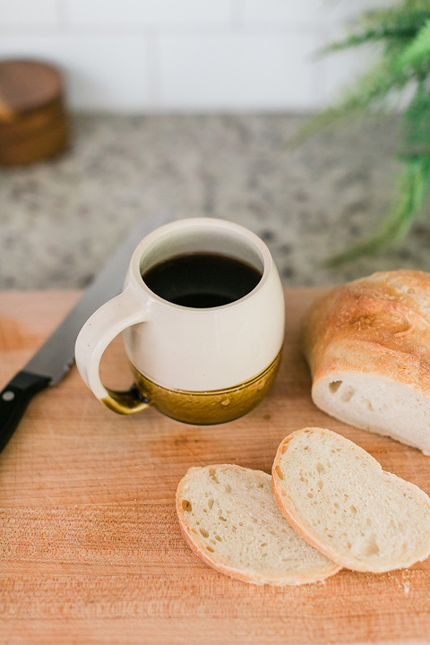 Handmade ceramic mug