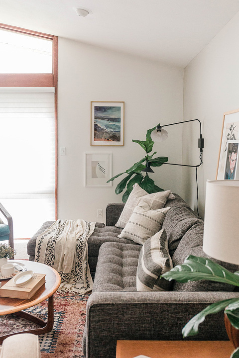 Our Unique Loom Living Room Rug - Dream Green DIY