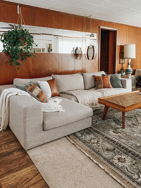 Boho Mid-Century Interior Design