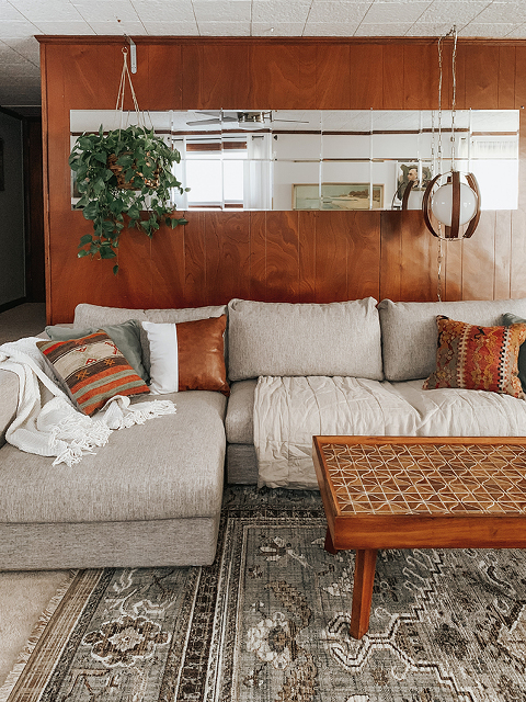 Boho Mid-Century Interior Design
