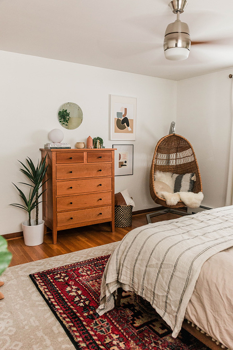 One Bedroom Two Ways Using AllModern | dreamgreendiy.com + @allmodern #ad