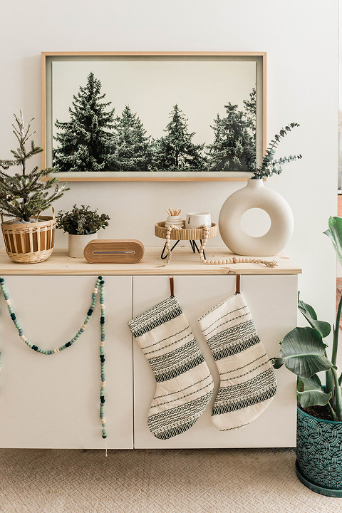 DIY Christmas Console Styling Tips