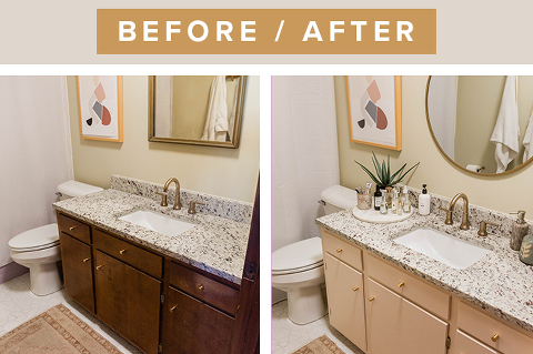 Repaint Your Vanity Without Sanding