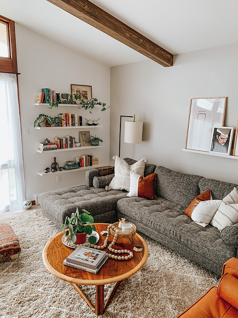 Diy Stacked Floating Book Shelves