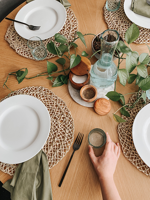 At-Home Brunch Tablescape Ideas
