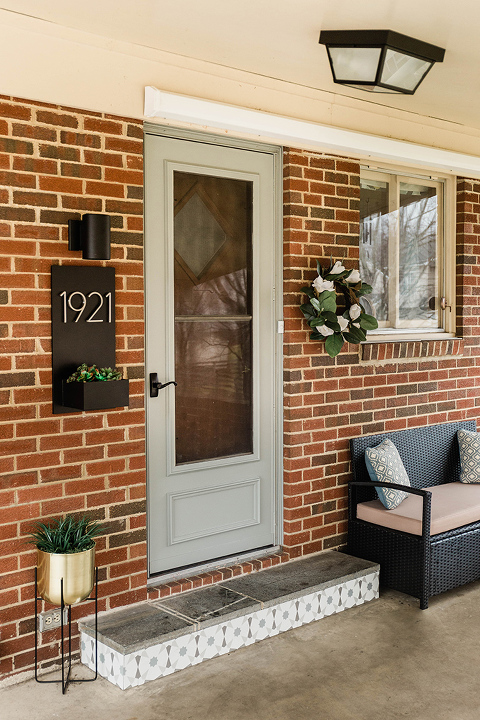 Our DIY Side Door Entry Makeover