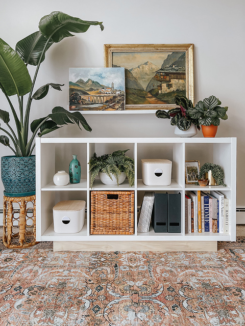 Kallax shelves cheap from ikea