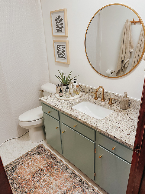 Bathroom Counter Cabinet