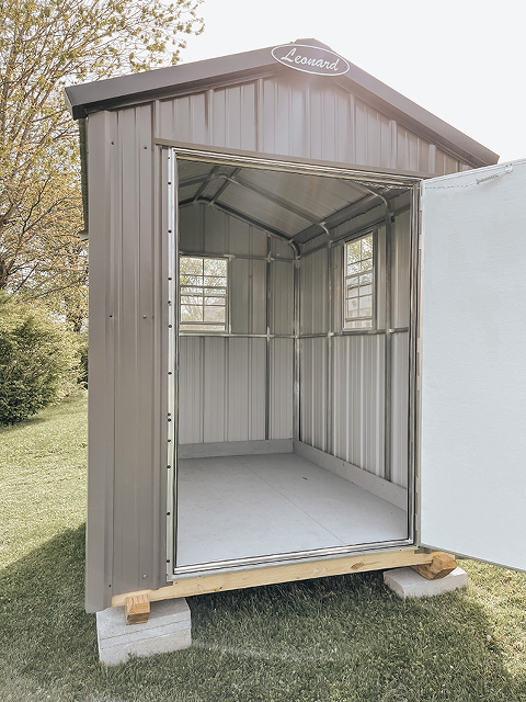 Ways to Upgrade a Plain Metal Shed