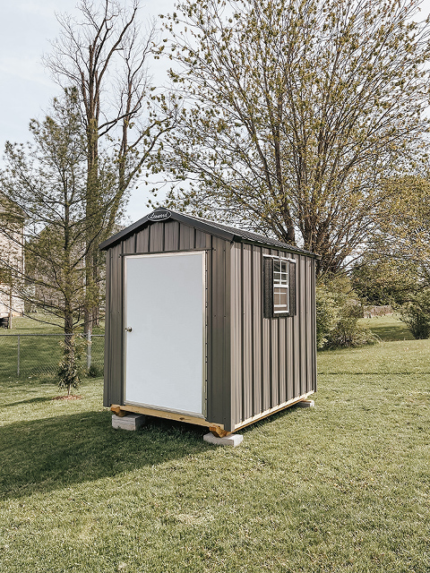 Ways to Upgrade a Plain Metal Shed