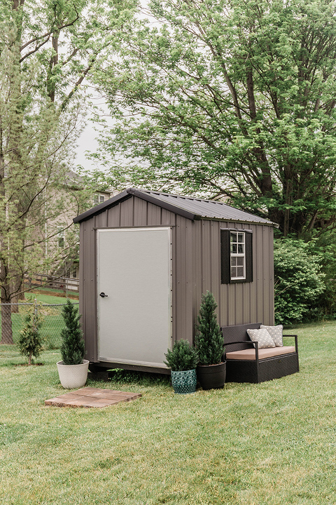 Ways to Upgrade a Plain Metal Shed