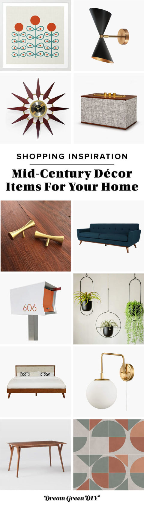 12 Mid-Century Décor Items For Your Home