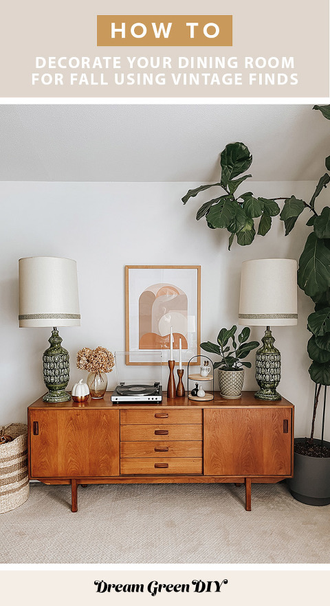 Easy Fall Dining Room Styling Ideas