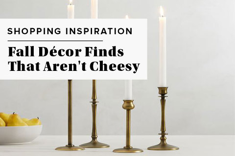 Fall Décor Finds That Aren't Cheesy