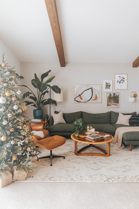 Our Christmas Living & Dining Room Tour