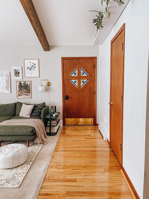 Details On Our Wood Floors And Trim