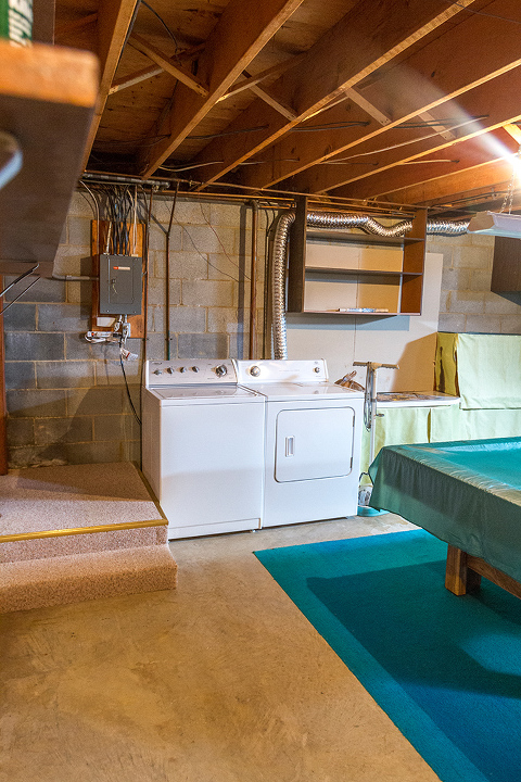 Painting Cinderblock Basement Walls White