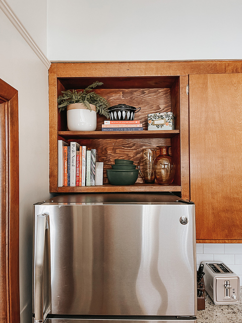 How to Go from Kitchen Cabinets to Open Shelving