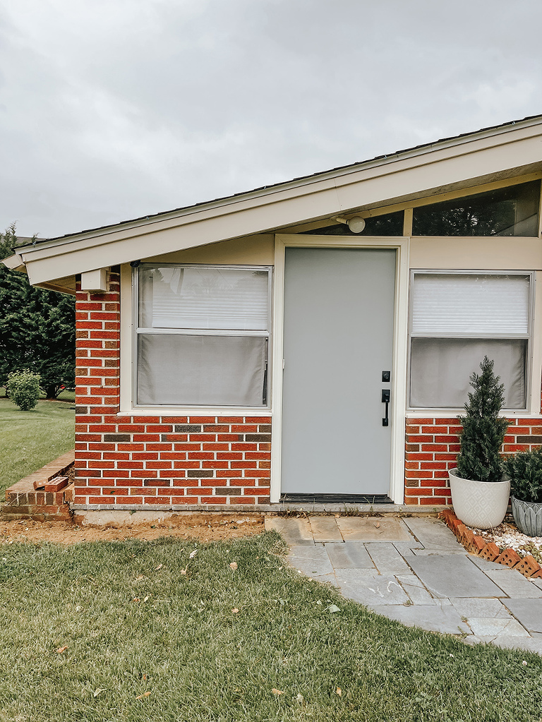 DIY Brick Repair And A Minimalist Garden
