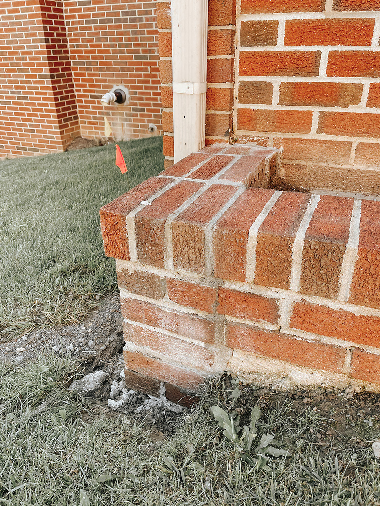 DIY Brick Repair And A Minimalist Garden