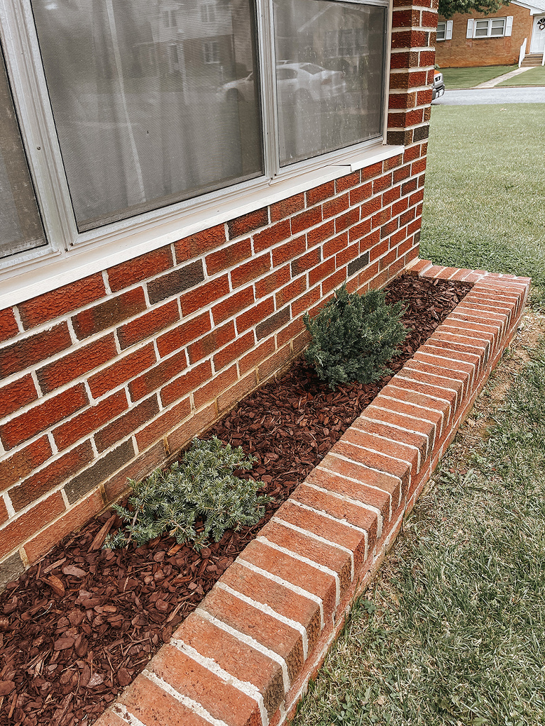 DIY Brick Repair And A Minimalist Garden