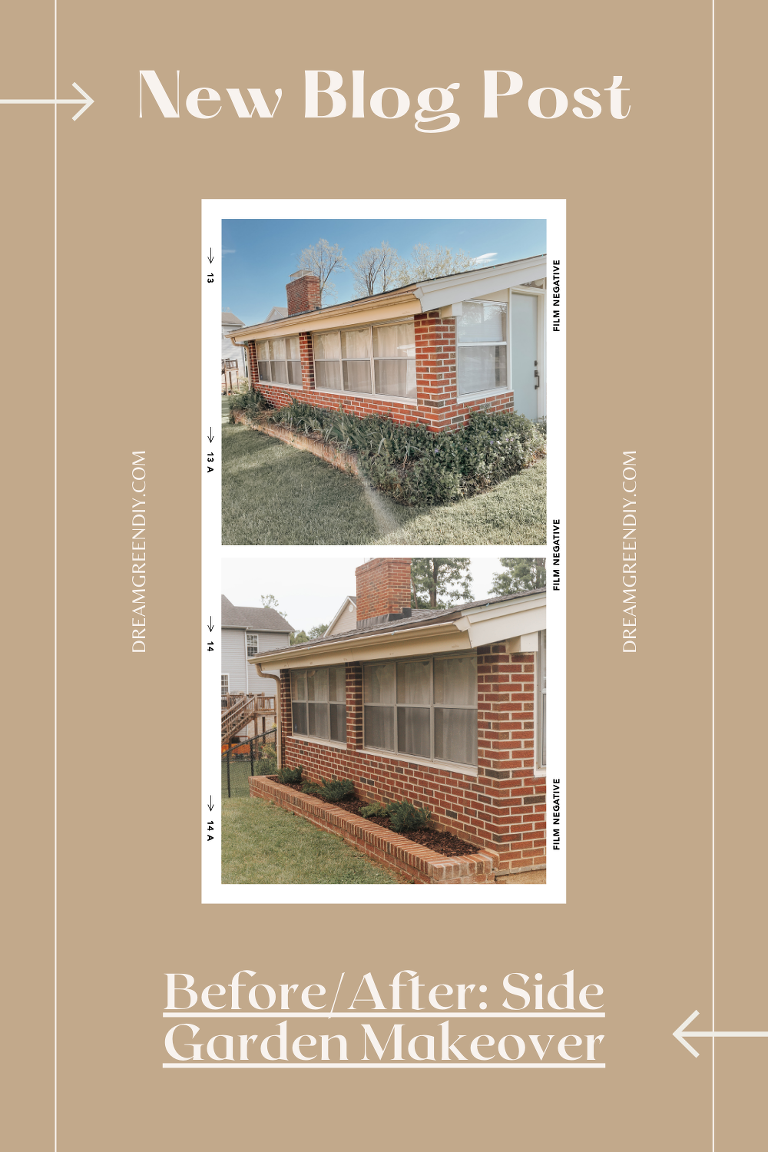 DIY Brick Repair And A Minimalist Garden