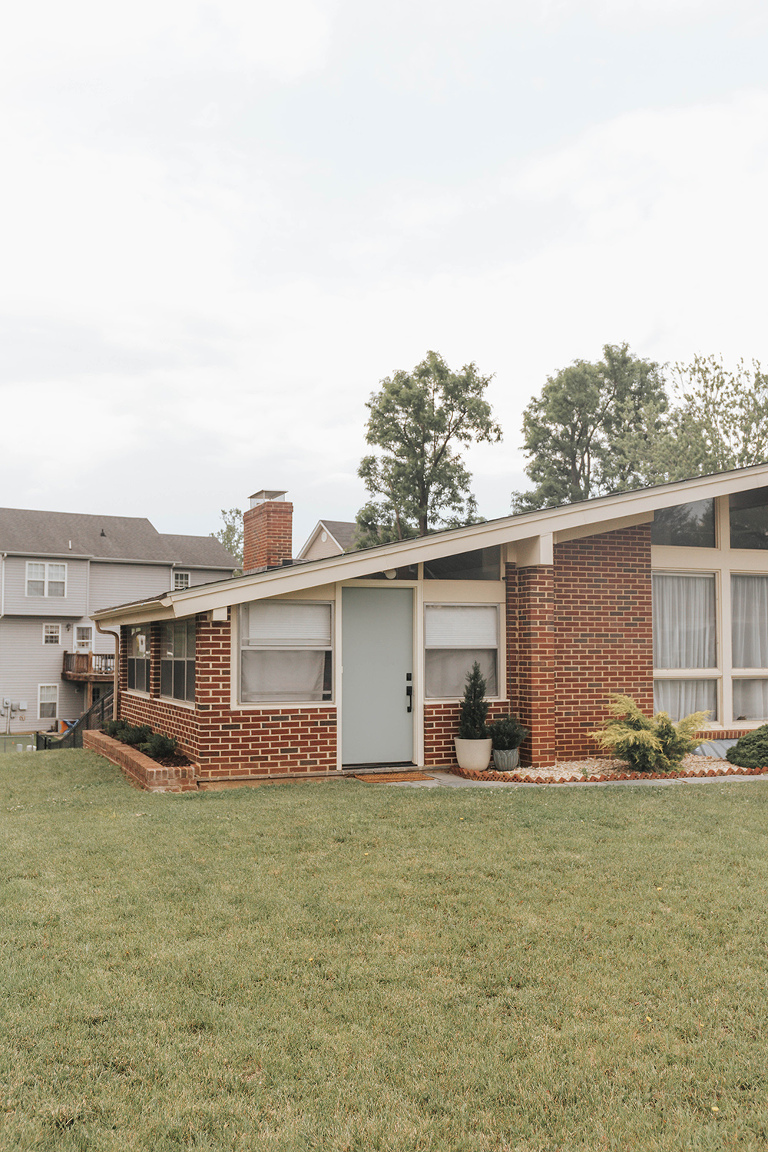 DIY Brick Repair And A Minimalist Garden