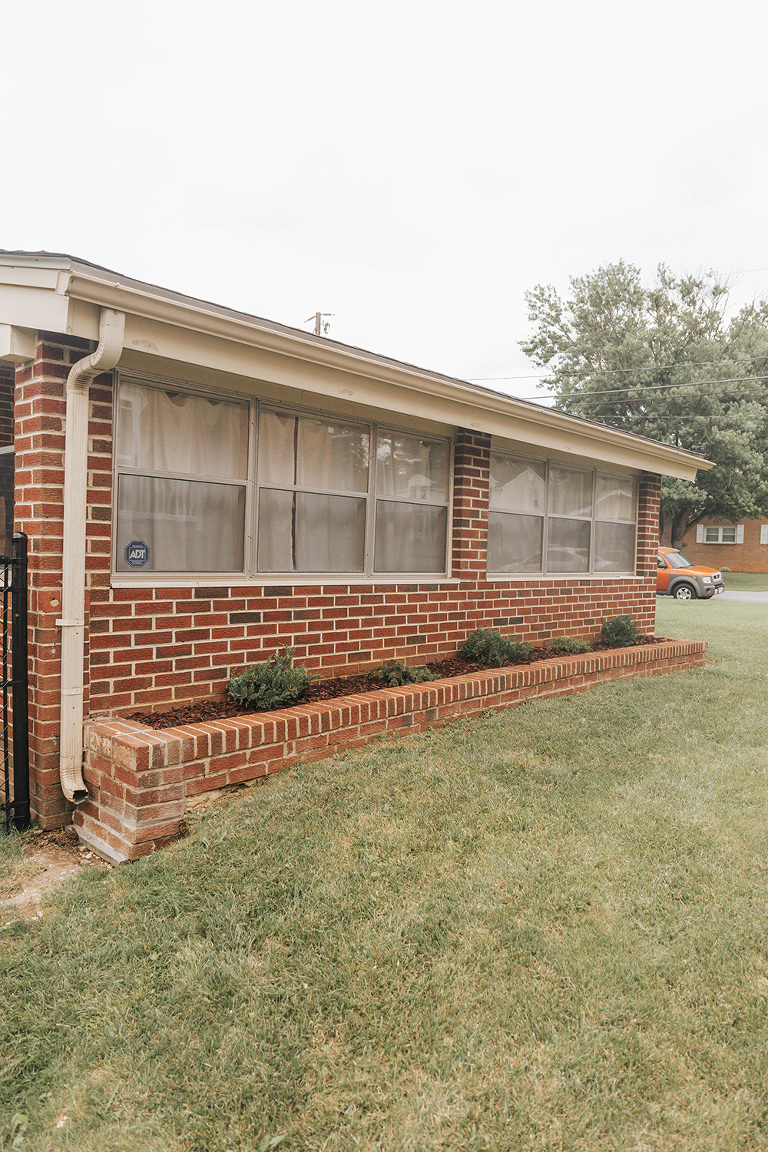 DIY Brick Repair And A Minimalist Garden
