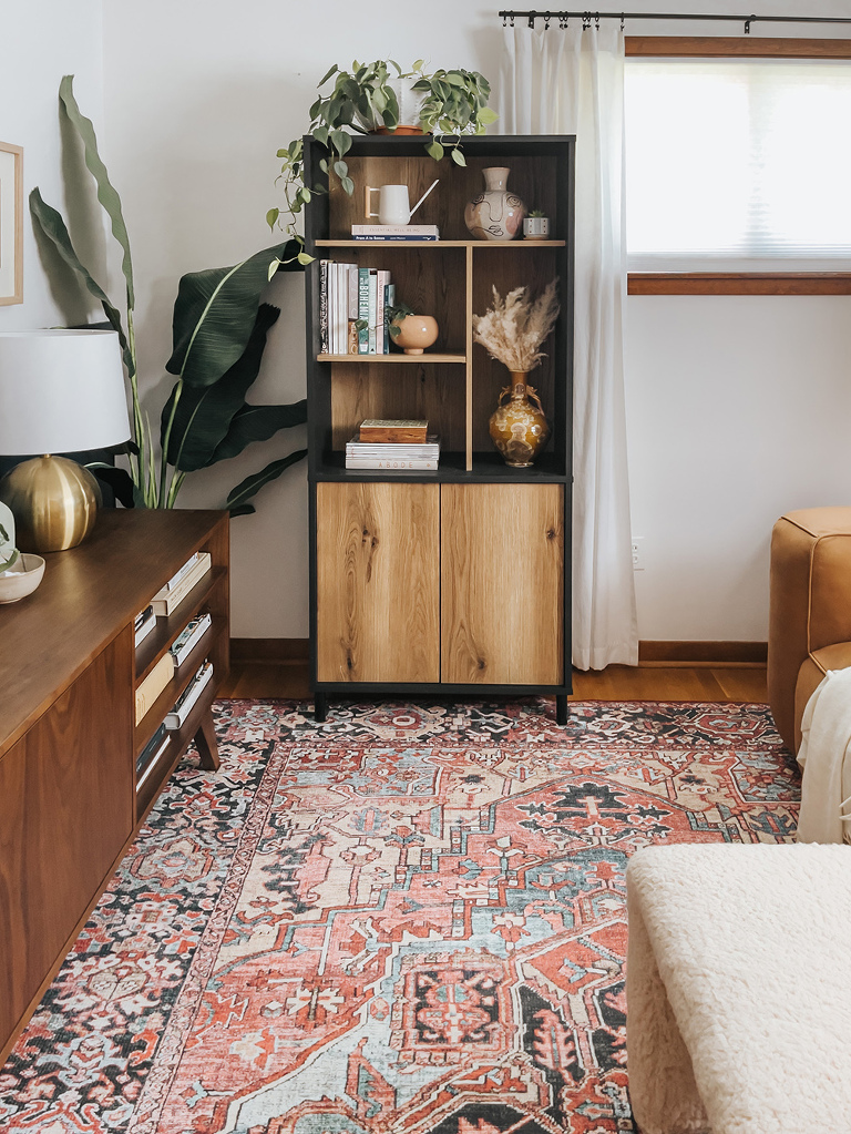 How To Style A Tall Bookshelf