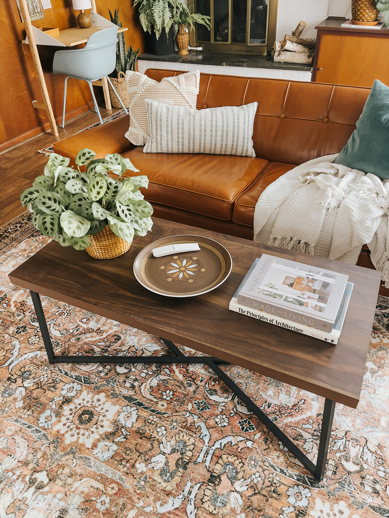 How To Style A Rectangular Coffee Table