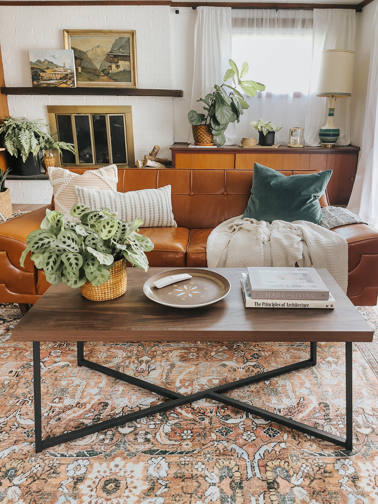 How To Style A Rectangular Coffee Table