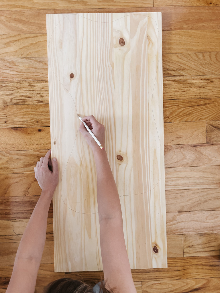 DIY Curved Edge Side Table Project