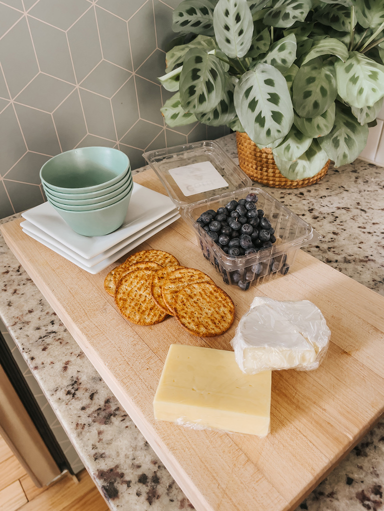 Dishwasher-Friendly Cheese Board Idea