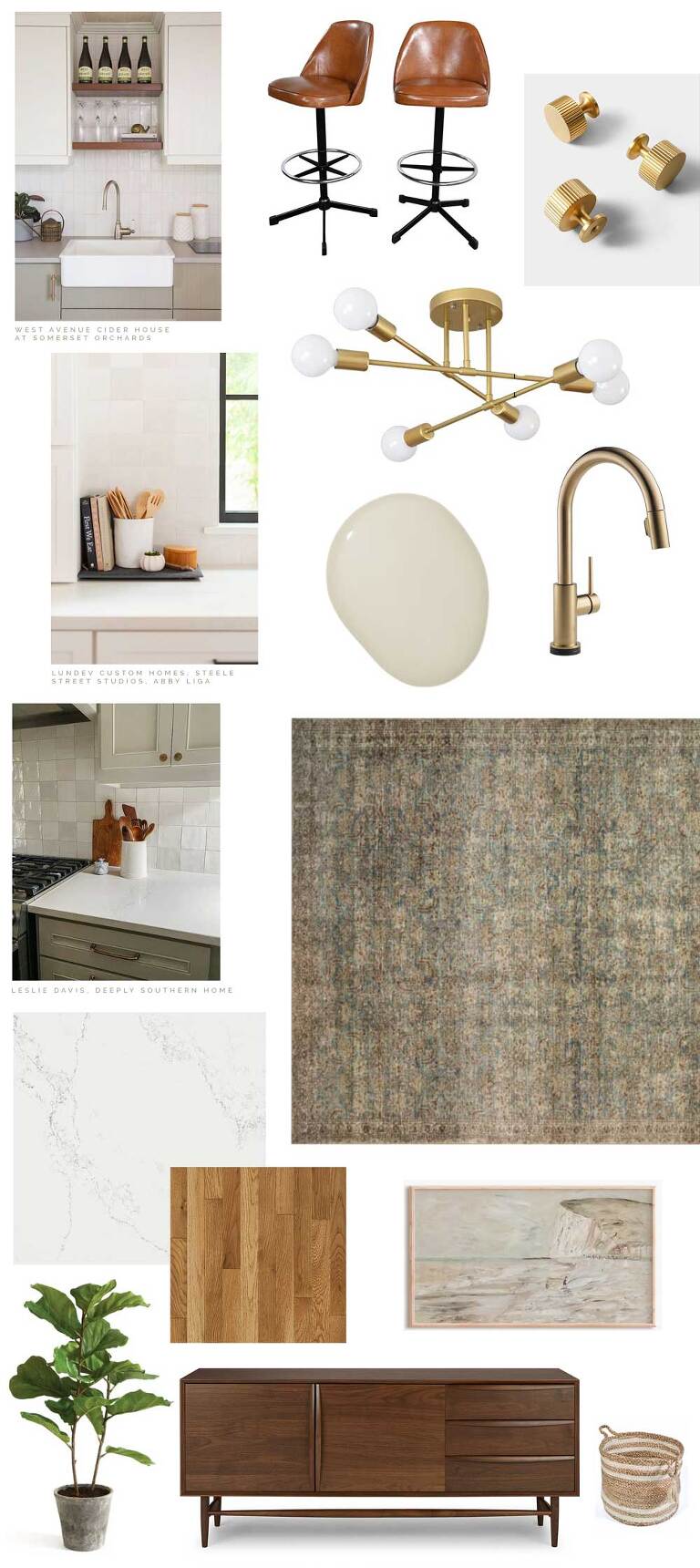 New Home Mood Board: Kitchen