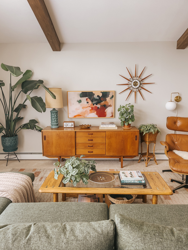 Colorful Retro Mid-Century Home Tour