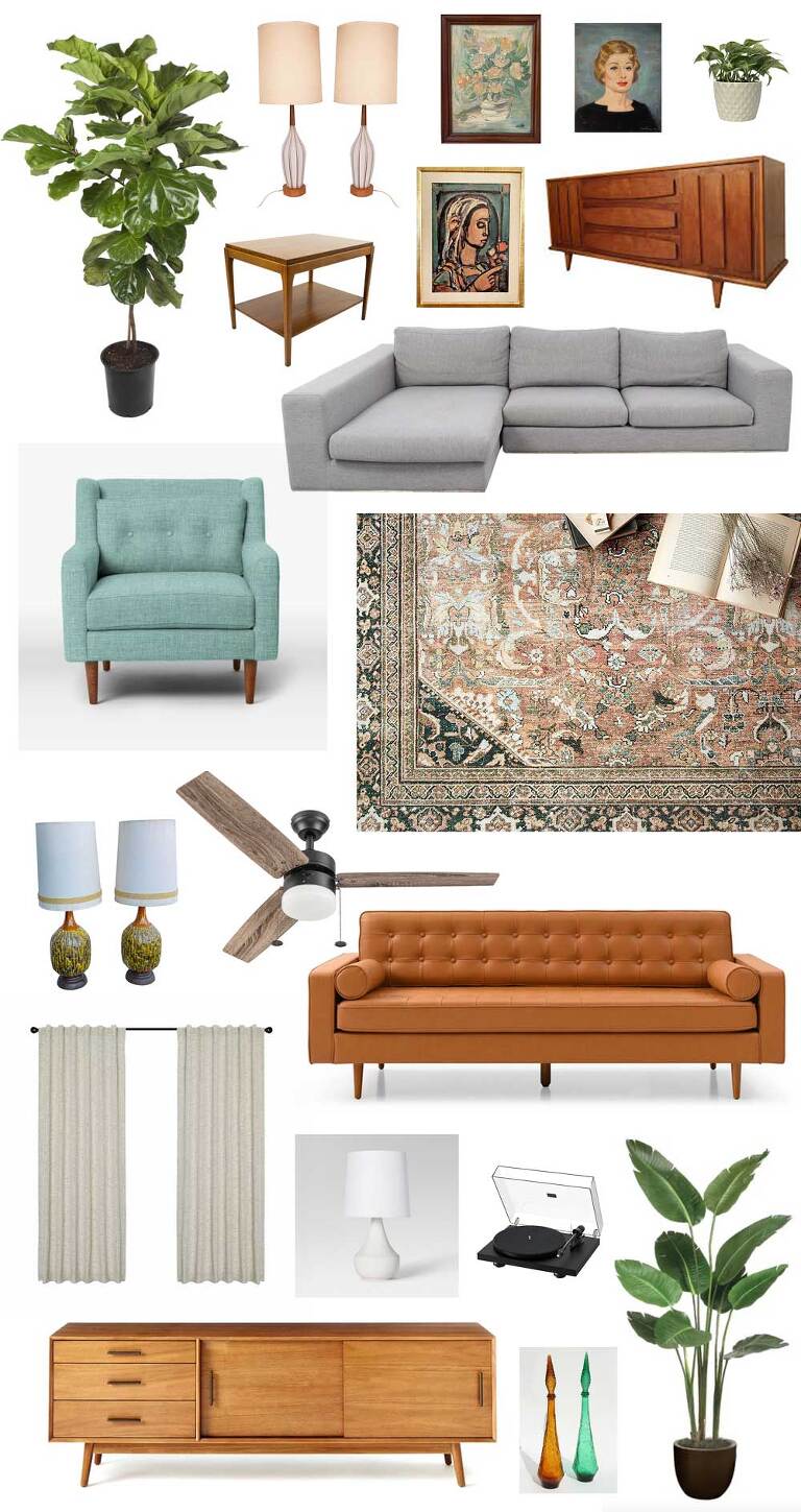 New Home Mood Board: Sunroom