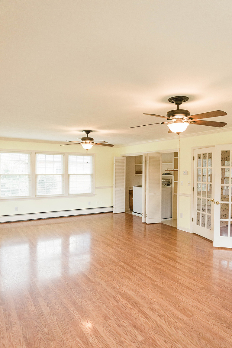 Dated Mid-Century Sunroom Makeover