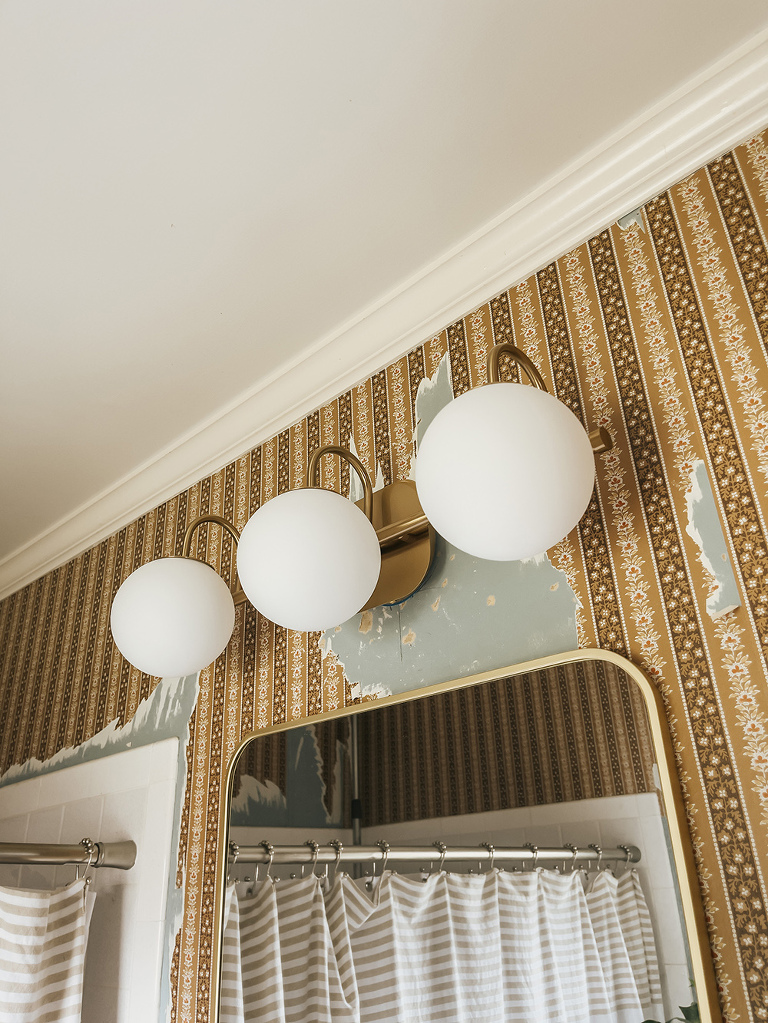 Retro Main Bathroom Makeover Progress