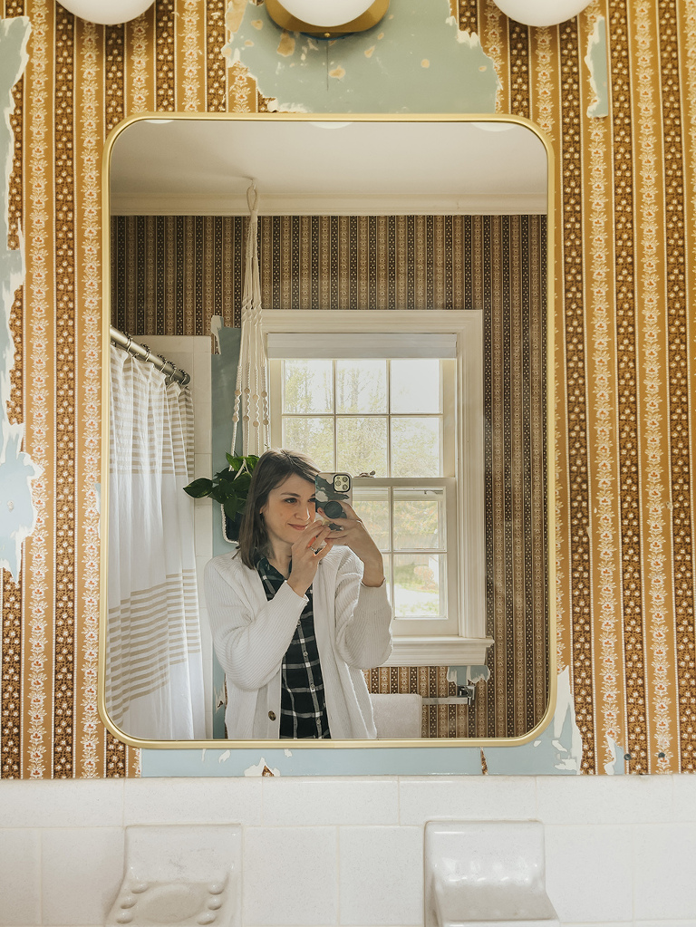 Retro Main Bathroom Makeover Progress