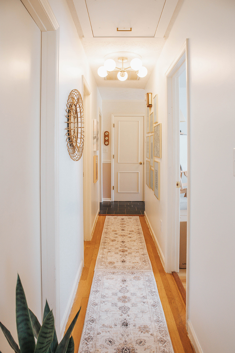 Renter-Friendly Hallway Makeover Hacks