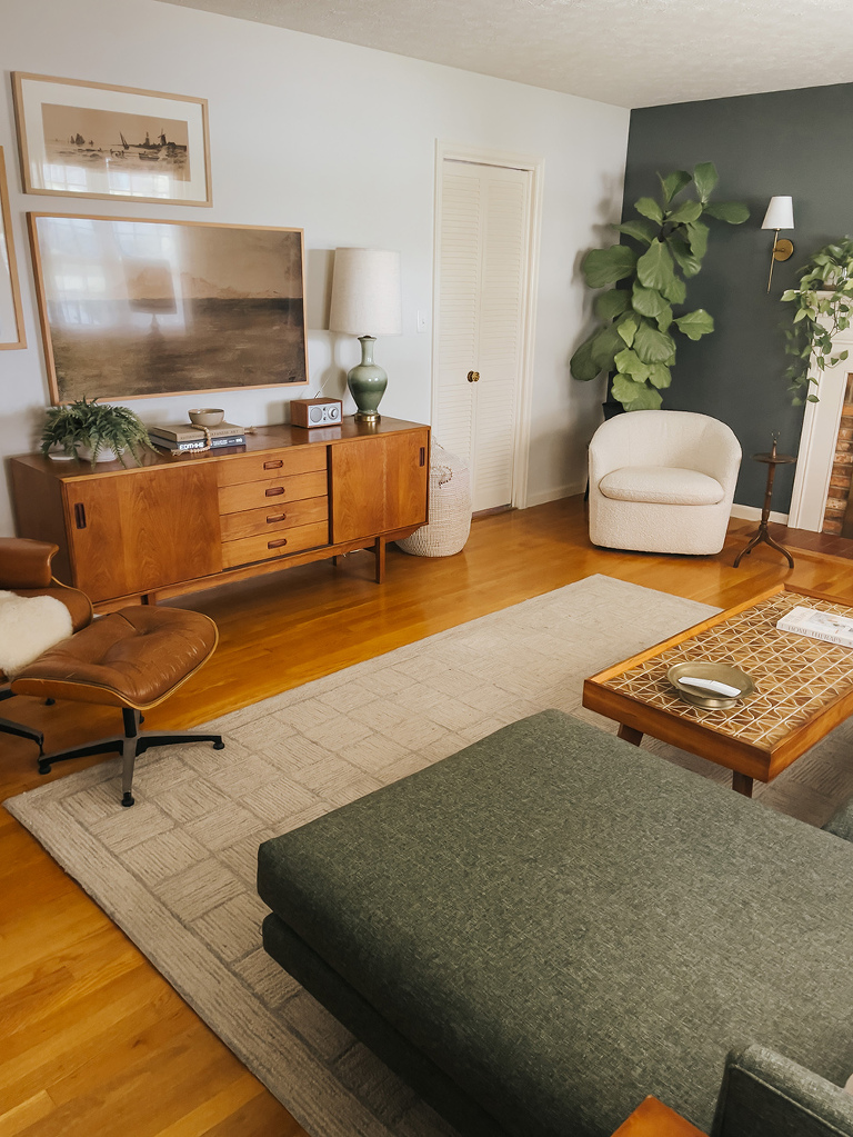 Our New (Washable!) Kitchen Rug - Dream Green DIY