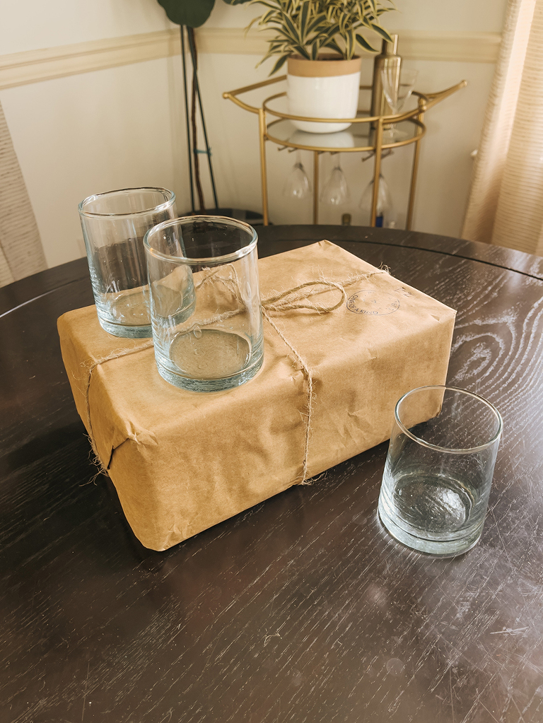 Hand-blown Moroccan Wine Glasses Review | dreamgreendiy.com + @ revival_rugs #RevivalPartner #ad #RevivalRugs