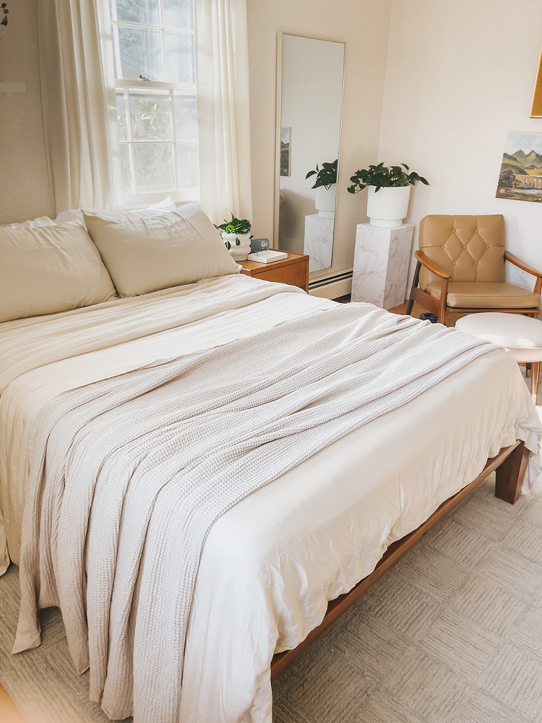 Ultra Soft Bamboo Summer Bedding | @cozyearth #SLEEPCOZYEARTH #ad