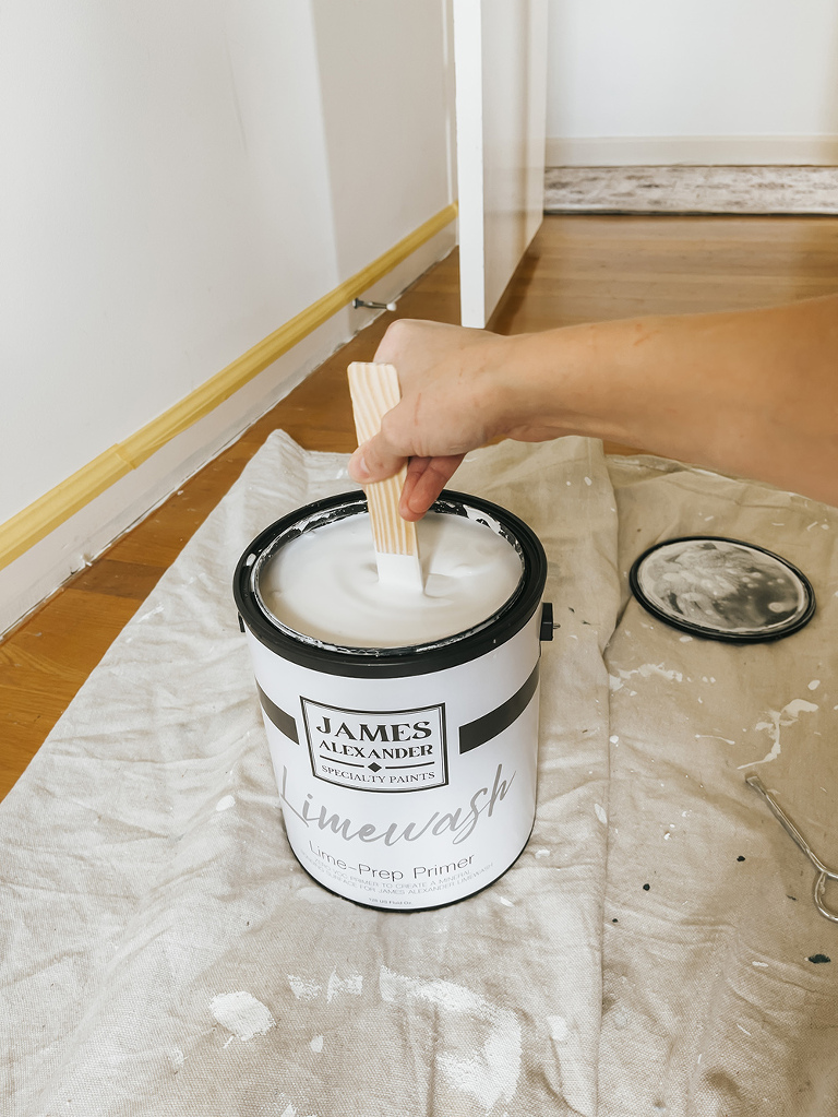 How To Limewash Your Walls | dreamgreendiy.com + @jamesalexanderpaint (ad/gifted)