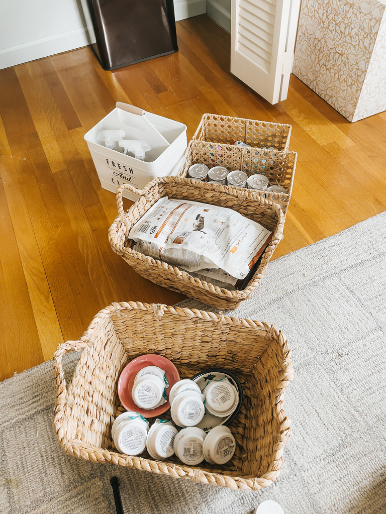 From Unused Closet To Cat Litter Cubby