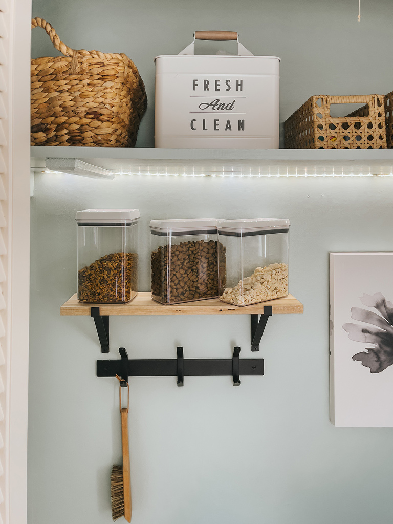 From Unused Closet To Cat Litter Cubby