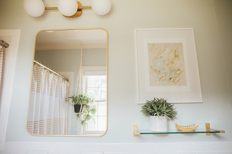 Mid-Century Bathroom Renovation Makeover